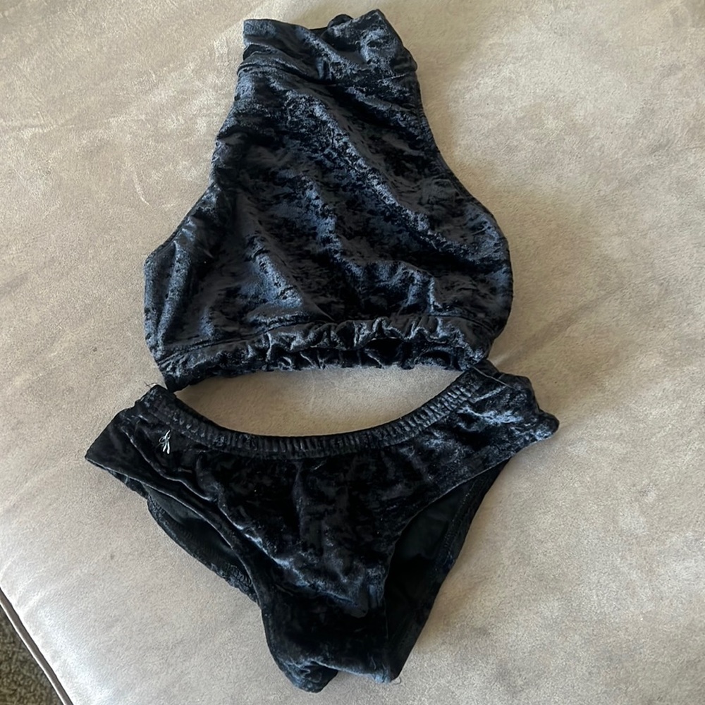 RAD pole wear - worn once - Peru bottoms and halter top - size small